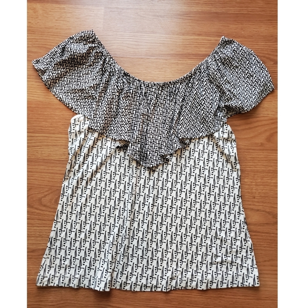 Anthropologie Off Shoulder Top